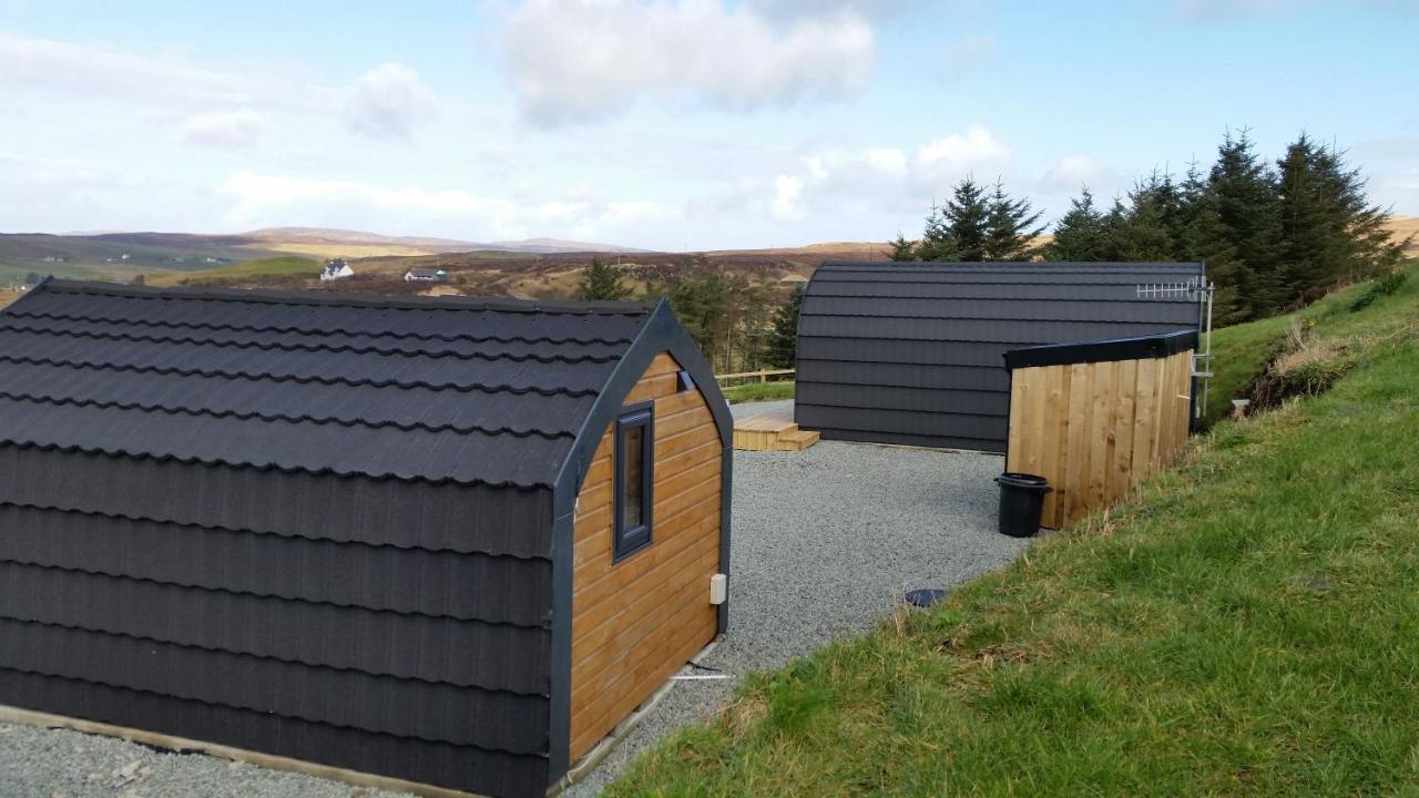 Loch Caroy Pods Villa Ose Bagian luar foto