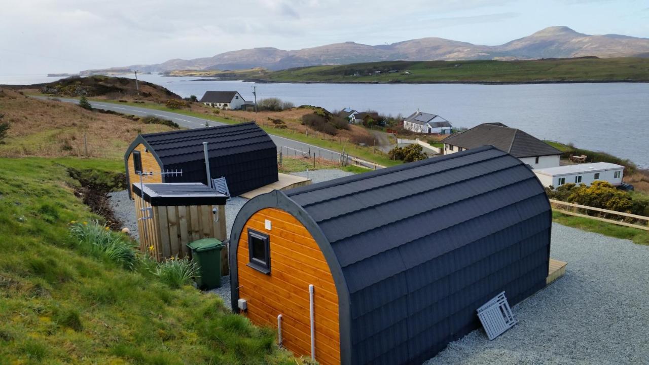 Loch Caroy Pods Villa Ose Bagian luar foto