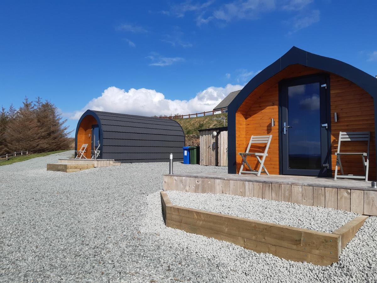 Loch Caroy Pods Villa Ose Bagian luar foto