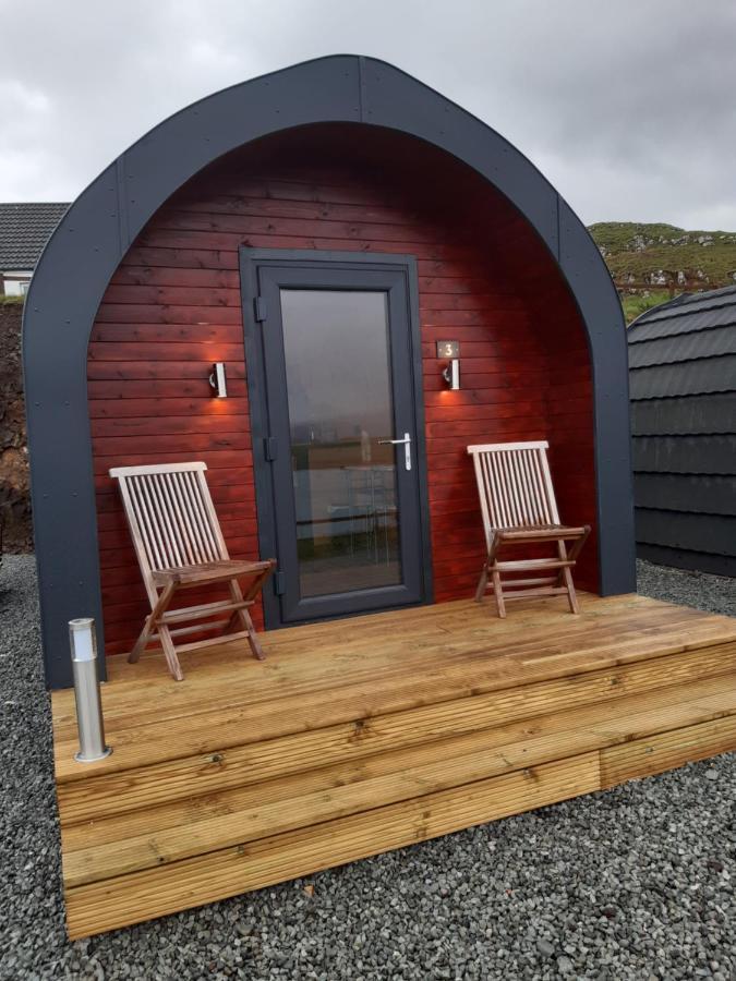 Loch Caroy Pods Villa Ose Bagian luar foto