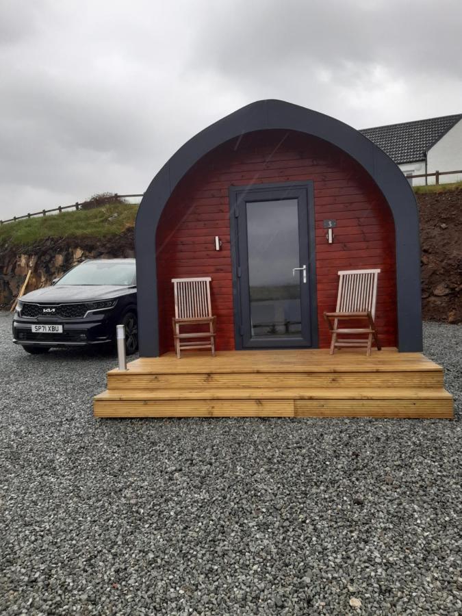 Loch Caroy Pods Villa Ose Bagian luar foto