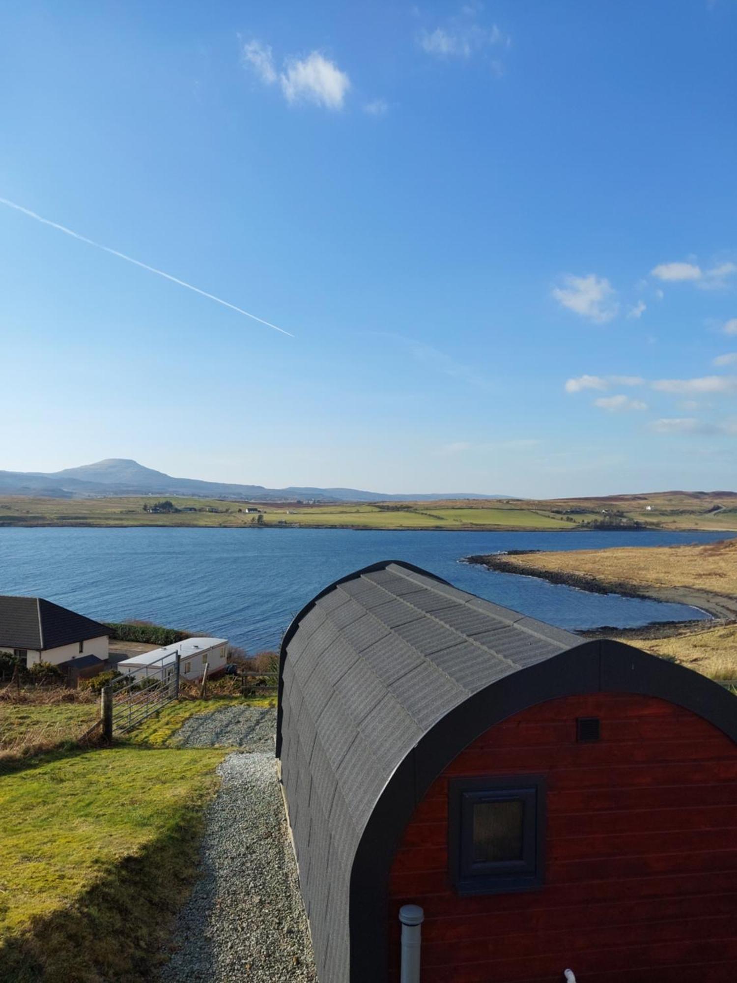 Loch Caroy Pods Villa Ose Bagian luar foto